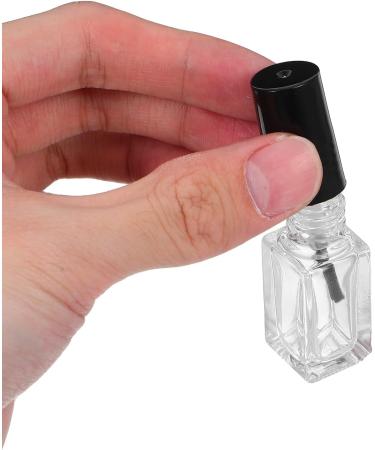 Lot de 20 Flacons Vides pour Vernis Ongles 5 Ml Flacons en Verre Transparents Rectangulaires avec Pinceau Int gr Distributeurs Rechargeables pour Gel et Nail Art Usage - Buy Online on GoSupps.com