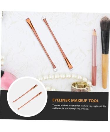 Healeved 2pcs Eyeliner Brush Eyebrow Brush Eyeliner Makeup Brow Styler Brush Eyebrow Cosmetics Plastic - Buy Online on GoSupps.com
