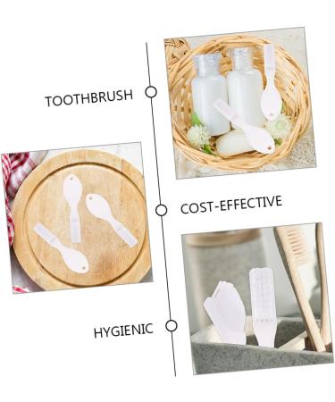 Housoutil 20pc Mini Plastic Toothbrush Set - Soft & Portable Toothbrushes for Gentle Cleaning - Ideal for Travel & International Shipping - Buy Online on GoSupps.com