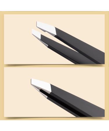 Diodiva Tweezers for Eyebrows - Pack of 2 - Black - Buy Online on GoSupps.com