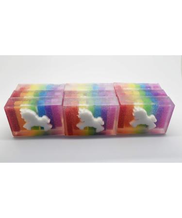 Rainbow Unicorn Soap Bar - Christmas Gift Stocking Filler Girls Kids - Buy Online on GoSupps.com