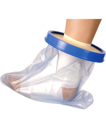 DMI Waterproof Reusable Cast Cover - Adult Foot & Ankle Protector for Showers, Baths & Pools - Fits Up to Size 13 - Buy Online on GoSupps.com