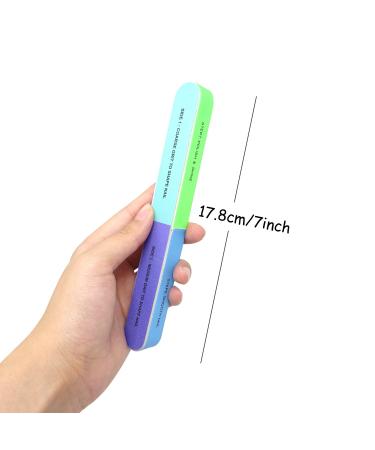 Honbay 6PCS Nail Art Tool Set - Nail File, Buffer & Manicure Cosmetic Kit - Buy Online on GoSupps.com
