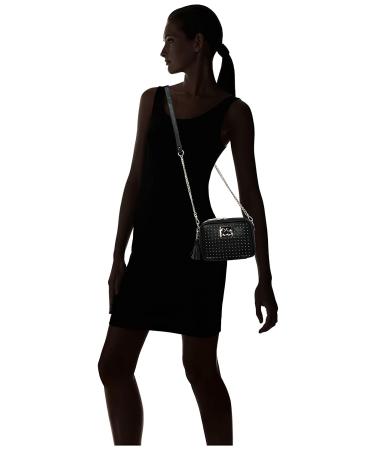 Chelsea + Cole Itzy Ritzy Crossbody Diaper Bag - Black Sweetheart Print | 6 Pockets, Changing Pad & Tassel - Buy Online on GoSupps.com