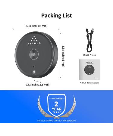 AIRHUG USB Microphone Desktop Computer Mic Mute Button with LED AI Noise Reduction - Buy Online on GoSupps.com