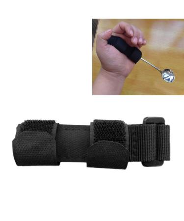 KIKIGOAL Utensils Holder, Universal Hand Strap for Holding Utensils Adjustable Ableware Eating Assistance Cuff for Weak Grip & Limited Mobility, Stroke, Arthritis