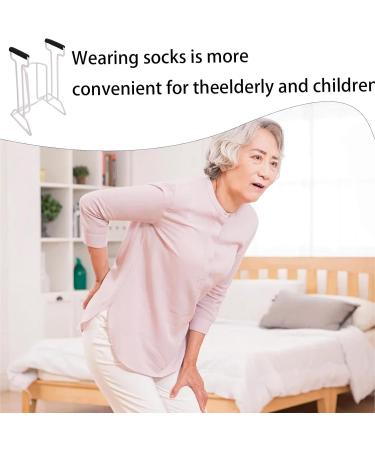 Sock Helper Tool for Seniors - Sock Aid Device | Compression Sock donnerss | Compression Sock Assist Device Stable Sock Aid | Stocking donners Application Aid | Pregnant Women - Buy Online on GoSupps.com
