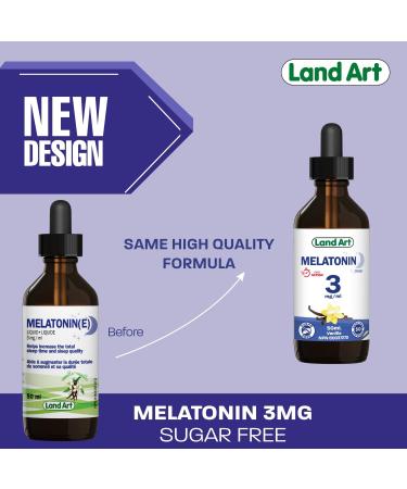Liquid Melatonin Sleep Aid Maximum Absorption - Great Taste - Vegan GMO-Free - Gluten Free Sugar Free- Made in Canada - 2 Pack - (2x50 ml) 50 ml (Pack of 2) - Buy Online on GoSupps.com