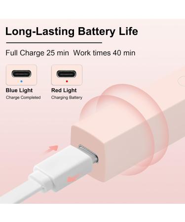 CGBE Mini UV Lamp for Nails | Portable 3W Nail Dryer for Gel Polish | 20s/60s Timing Modes | USB Charging | Ideal for Beginners & DIY | Pink Nail Lamp - Buy Online on GoSupps.com