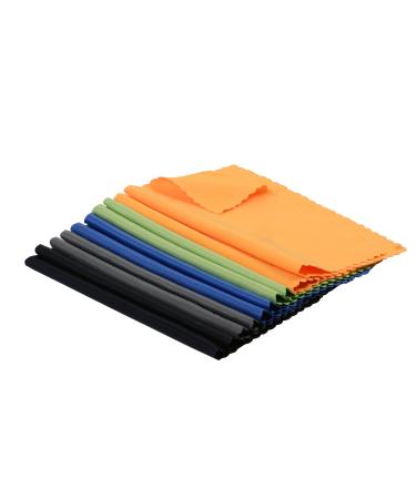 ColorYourLife 10-Pack Microfiber Cleaning Cloths for Smart Phones, Laptops, Tablets, Lenses, LCD Monitor, TV, Camera, Glasses, Optics etc in Retail Packaging