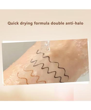 Double Tip Eyelash Pencil | Smudge Proof Waterproof Lower Lash Liner - Quick-Drying Sweatproof Long Wear Eyeliner for Brown and Black Colors Cle-ca - Buy Online on GoSupps.com