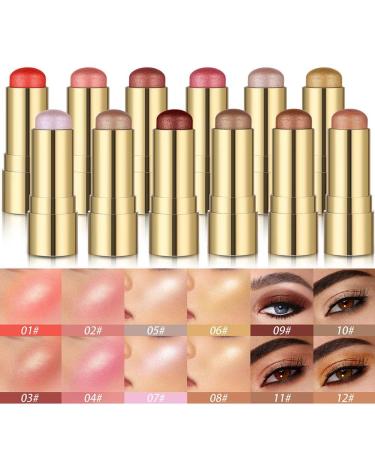 Multi-functional Highlighter Stick Cream for Lightweight Finishing Makeup - Glow Pen for Brightening and Contouring - One Size #7 - Buy Online on GoSupps.com