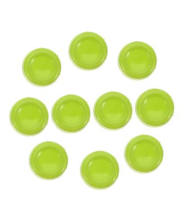 Abaodam 30 Pcs Baby Bottle Seal Cap Bottles Organiser Small Milk Storage Lids Narrow Neck Bottle Top Women Baby Bottle Cap Girls Kids Travel Kit Screw Cap Water Proof Mother Food Grade Pp Greenx3pcs 4.3x4.3x1.5cmx3pcs