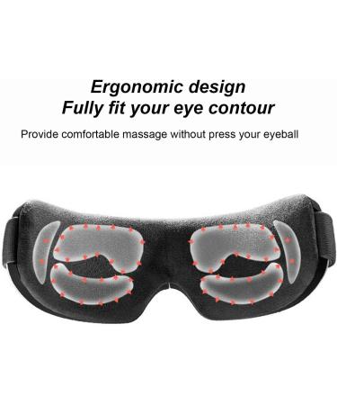 Eye Massager with 6 Airbags - Relieve Migraines Relax Reduce Dark Circles & Eye Pollution - Buy Online on GoSupps.com