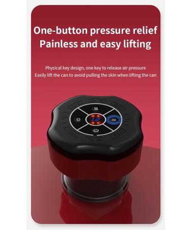 Buy KSGSFSA Intelligent Cupping Massager - Red | Relieve Sore Muscles & Improve Blood Circulation | International Shipping Available - Buy Online on GoSupps.com