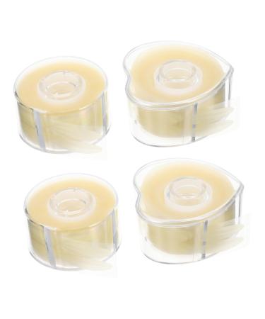 DOITOOL Fake Eyelid Tape 4 Rolls Double Eyelid Stickers Eye Shaping Makeup Supplies Double Eyelid Tape Fake Eyelashes Woman