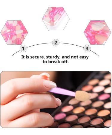 Healifty 50pcs Double Ended Eyeshadow Brush Latex Outfit Eyeshadow Kit Makeup Travel Tool Mix - Buy Online on GoSupps.com
