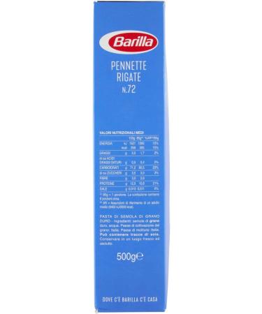  Barilla Barilla - Striped Pens 10 Minute Cooks - 6 x 500g 3kg  - Buy Online on GoSupps.com