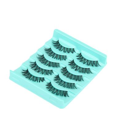 Shop 3D False Eyelashes - 5 Pairs Natural Handmade Magnetic Eyelash Kit Easy Application No Glue Required | International Shipping - Buy Online on GoSupps.com