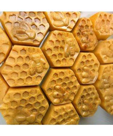 Buy Honey Hive Turmeric Soap - Hydrating Aloe Vera & Sea Moss Packed with Vitamins & Minerals (1 Count) - International Shipping Available - Buy Online on GoSupps.com