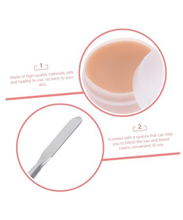 Mikinona Halloween Scar Cream Makeup Set - Special Effects Skin Wax Modeling Putty & Spatula for Halloween Makeup - Buy Online on GoSupps.com