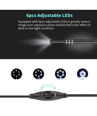 Ear Wax Removal Tool - Otoscope Camera for Visual Cleaning & Inspection with LED Light - Safe & Easy Ear Endoscope for Kids, Adults & Pets - Buy Online on GoSupps.com