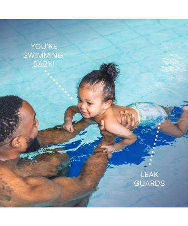 Huggies Little Swimmers Size 3-4 (36 Pack) Leak Guards, Stretchy Waistband, Tear Sides - Buy Online on GoSupps.com
