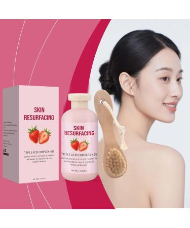 Rubu22a Moisturizing body lotion for supple skin strawberry skin renewal cream with brush strawberry leg treatment gentle body care with soft fragrance body lotion for hydrated skin 1 - Buy Online on GoSupps.com