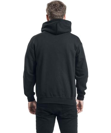 FC St. Pauli Skull Hoodie | Black Men's Fan Merch | Unique Football Merchandise | L Black/White - Buy Online on GoSupps.com