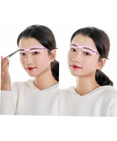 FOMIYES 15 Sets Eye Brow Shaping Kit Eyebrow Tools Eyebrow Assistant Suit Eyebrow Card Modeling Auxiliary - Buy Online on GoSupps.com