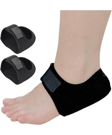 Buy Heel Cups Sleeves - Fabric Heel Cushions for Pain Relief | Support Plantar Fasciitis & Achilles Tendinitis | Men & Women - Large Blue - Buy Online on GoSupps.com