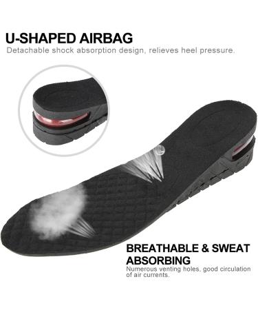 Height Increase Insoles - Adjustable 4 Layer PU Shoe Boosters for Unisex | Taller Heel Height Insoles - Buy Online on GoSupps.com