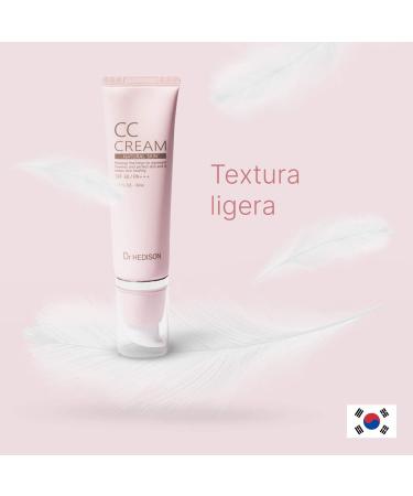 Dr. Hedison CC Cream - SPF 50, Hydrating & Brightening Formula - Buy Online on GoSupps.com