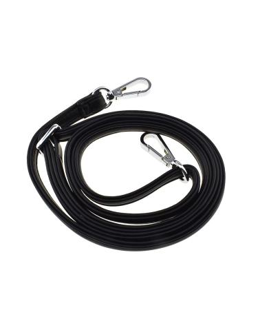 HAHIYO Adjustable Smooth Black Leather Purse Chain Strap Length 31.5-55.1 Inch Silver Hardware for Shoulder Cross Body Sling Purse Replacement Comfortable 0.47 Inch Wide 4.7mm Extra Thick 1 Pack Smooth Black(Silver Hardware)-0.47 Inch Wide