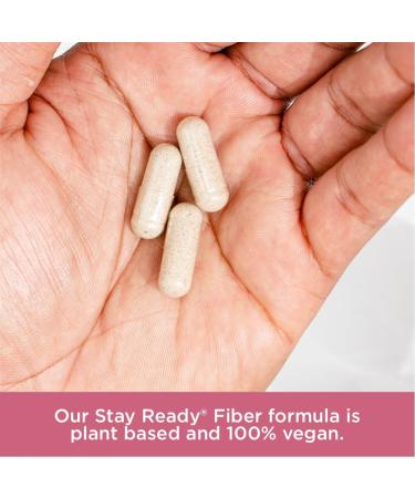 Pure for Her Vegan Original Stay Ready Fiber Supplement for Women - Digestive Support with Aloe Vera - 160 Capsules - Buy Online on GoSupps.com