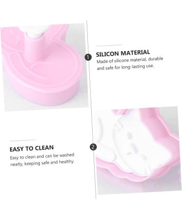 Zerodeko 6 Pcs Biscuit Mold Cat Cookie Baking Supplies Animal Baking Molds Cake Cookie Silicone Unique Cookie Cutters Hanging Transparent Bin Small Fudge 3D Muffin Silica Gel Pack 8x7.5cmx2pcs Pinkx2pcs - Buy Online on GoSupps.com