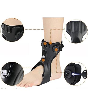 Drop Orthosis Ankle Support Brace for Men & Women - Varus/Valgus Foot Support (A1 Left XL A2 Right - Buy Online on GoSupps.com