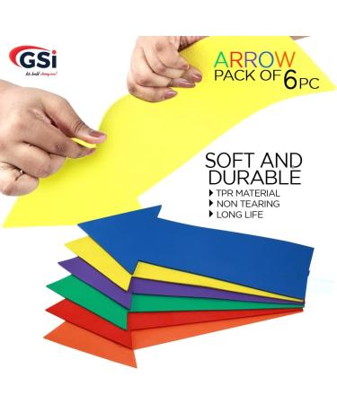 GSI Spot Markers for Kids Education and Classroom Activities - Non-Toxic, Non-Slip Arrow Markers - Buy Online on GoSupps.com