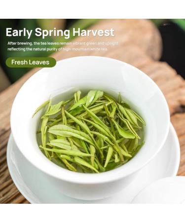 HQZM Premium White Tea from Hoge Berg 125g * 2 Fragrant Loose Leaf Tea First Harvest Tea - Buy Online on GoSupps.com