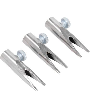 Dekaim Eyebrow Sharpening Tool Eyebrow Sharpener Aluminum Alloy Student Wooden Makeup Gadgets for Beginners Professional (Silver) - Buy Online on GoSupps.com