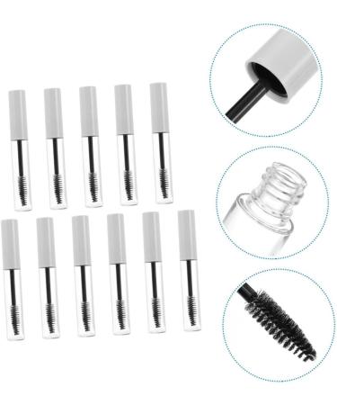 BIUDECO 11pcs Eyelash Tube Liquid Containers Clear Eyelash Wand Tube Portable Mascara Tube Baby Face Brush - Buy Online on GoSupps.com