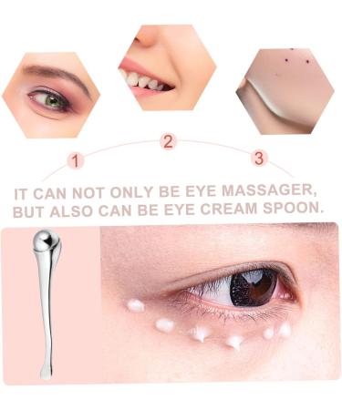Housoutil 3 Pi ces de masque de cuill re cosm tique accessoire skincare massage yeux spatule de maquillage en m tal applicateur de cr me contour des yeux se r concilier 8.6x1.5x1.5cmx3pcs argentx3pcs - Buy Online on GoSupps.com