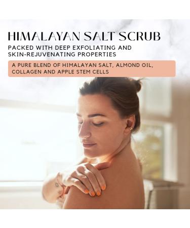 Buy Absonutrix Himalayan Salt Scrub 12 Oz - Apple Stem Cell Almond Oil Non-GMO Cruelty-Free - Fast International Shipping - Buy Online on GoSupps.com