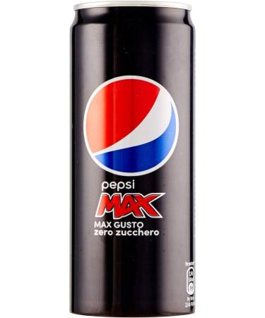  Pepsi Pepsi Max Cola Flavored Non-Alcoholic Drink Zero Sugar Pot Sleek Size 24 x 0.33 L - Buy Online on GoSupps.com