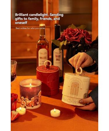 Buy Aromatherapy Candles - Glowing Starry Night Aroma Candle | Perfect Romantic Gift Box for Self-Care & Loved Ones - Buy Online on GoSupps.com