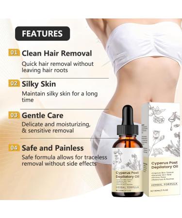flintronic Cyperus Rotundus Oil Cyperus Rotundus oil for hair removal smooth skin shrinks pores Cyperus Rotundus oil suitable for all skin types 60 ml 60ml - Buy Online on GoSupps.com