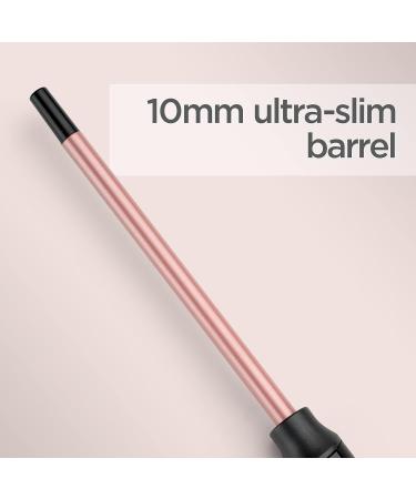 BaByliss Rose Quartz Tight Curls Wand: Black - Buy Online on GoSupps.com