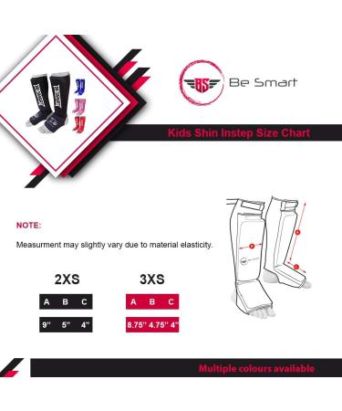 BeSmart Kids  Adults  Youth  Men and Women Muay Thai MMA Kickboxing Shin Guards  Instep Guard Training  Sparring Protective Gear Equipment Shin Kick Pads Black XXS ( 9 to 13 Years ) - Buy Online on GoSupps.com
