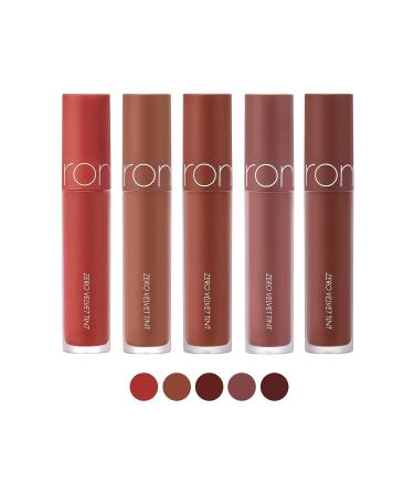 rom&nd Zero Velvet Tint Velvet Winery Edition | Long-Lasting Smudge-Resistant Matte Lip Tint in Deep Port | K-Beauty Velvety Matte Stain - Buy Online on GoSupps.com