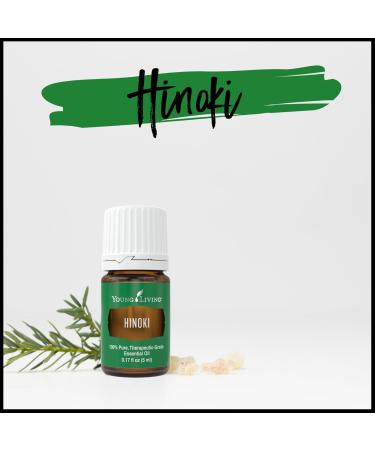 Young Living Hinoki Essential Oil 5 ml | Calming Aroma for Diffusing & Meditation | Refreshing Ambiance for Work & Study | Perfect Post-Workout Massage Oil - Buy Online on GoSupps.com